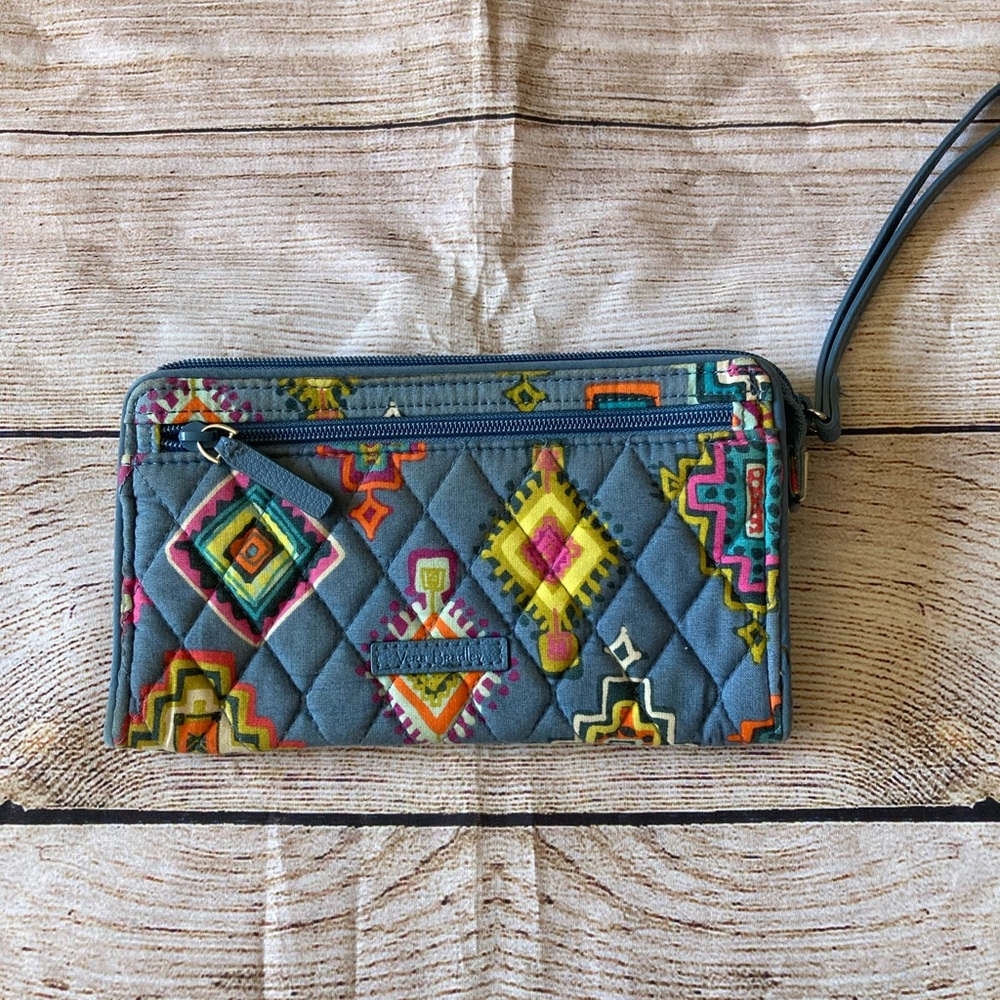 Vera Bradley Quilted Multicolor Wristlet